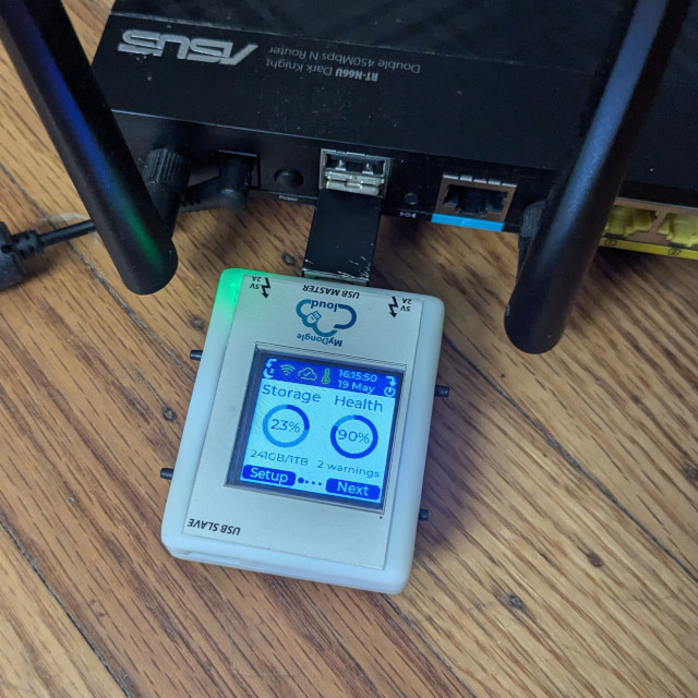 MyDongle in a router